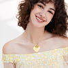 304 Stainless Steel Heart Locket Pendant Necklaces for Photo NJEW-WH0020-97E-5