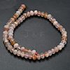 Natural Cherry Blossom Agate Beads Strands G-Z111-A40-5