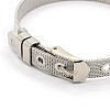 Tarnish Resistant Fashionable Unisex 304 Stainless Steel Watch Band Wristband Bracelets BJEW-F065G-01-3