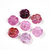 Transparent Acrylic Beads TACR-T028-40D-2
