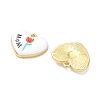 Printed Brass Pendants KK-CBAF9BC-09G-05-2
