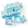 Bowknot Cardboard Paper Ring Gift Storage Boxes CON-TAC0001-16E-2