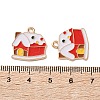 Alloy Enamel Pendants LS-ENAM-I061-01KCG-09-3