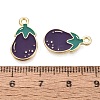 Alloy Enamel Pendants ENAM-Q003-04G-3