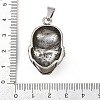 Hand Polished 304 Stainless Steel Pendants STAS-Z171-18AS-3