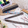 9M Flat Ethnic Style Polyester Ribbons SRIB-WH0011-101B-5