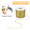 Golden Silk Elastic Thread EW-WH0003-10A-02-2