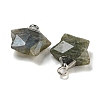 Natural Labradorite Pendants G-P540-01P-06-2