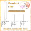 9Pcs 3 Style 304 Stainless Steel Suncatchers HJEW-NB00288-2