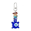 Evil Eye Blue Glass Pendant Decooration HJEW-JM01967-02-1