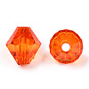 Transparent Acrylic Beads TACR-S146-8mm-30-2