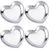 4Pcs 430 Stainless Steel Jewelry Plates AJEW-CN0004-48-7