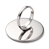 Non-Tarnish Adjustable 304 Stainless Steel Finger Rings Components A-STAS-F149-18P-J-2