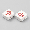 Handmade Polymer Clay Beads CLAY-WH0005-06G-2