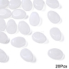 20Pcs Oval Imitation Gemstone Acrylic Beads OACR-YW0002-48E-1