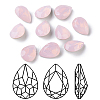 Faceted Teardrop K9 Glass Rhinestone Cabochons RGLA-I001-10x7mm-006-1