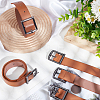 Imitation Leather Coat Cuff Belt FIND-WH0126-393A-03-4