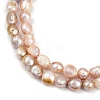 Natural Cultured Freshwater Pearl Beads Strands PEAR-P064-20K-01B-4