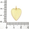 Brass Enamel Pendants KK-Z077-01G-06-3