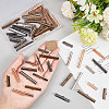72Pcs 12 Style Iron Ribbon Ends IFIN-PH0001-87-3