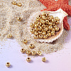 Brass Beads X1-KK-G312-01G-6mm-G-6