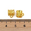 Tibetan Style Alloy Tube Bails TIBE-30047-G-NR-3