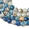 Natural Blue Azurite Beads Strands GG-CBA9631-D15-01-3