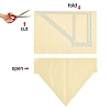 3Pcs 3 Style Aluminium Template DIY-FH0005-03-4