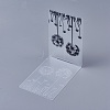 Transparent Clear Plastic Stamp/Seal DIY-WH0110-04E-2