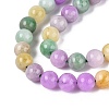 Natural Quartz Beads Strands G-N363-6mm-03-4