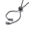 Brass Box Chains Slider Bracelet Makings KK-E068-VD012-4-3