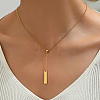 Stainless Steel Long Y Necklaces RI4861-1