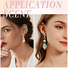 30Pcs 3 Styles 304 Stainless Steel Leverback Earring Findings STAS-BBC0009-24-5