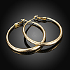Brass Big Hoop Earrings EJEW-BB16613-G-4