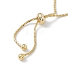 Brass Box Chains Slider Bracelet Makings KK-E068-VD013-2-3