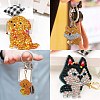 DIY Diamond Painting Keychain Kits DIY-WH0166-39-6