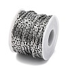 304 Stainless Steel Boston Link Chains STAS-P386-05A-P-3