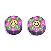 Handmade Polymer Clay Beads CLAY-T019-14B-2