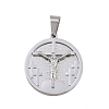 Jesus Theme 304 Stainless Steel Pendants STAS-D387-01A-P-1