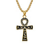 Egyptian Ankh Cross 304 Stainless Steel Pendant Necklaces FS-WGB3CB3-02-2