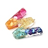Transparent Resin Pendants RESI-XCP0002-29-2