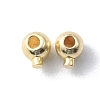 Brass Crimp Beads LS-KK-WH0031-33G-2
