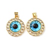 Real 18K Gold Plated Brass Pendants KK-L209-008G-05-1