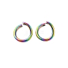Ion Plating(IP) 304 Stainless Steel Open Jump Rings STAS-N098-062F-01-1