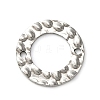 304 Stainless Steel Connector Charmk FIND-WH0038-23P-2