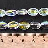 Electroplate Glass Beads Strands EGLA-B005-01A-AB02-4