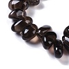 Natural Smoky Quartz Beads Strands G-B072-D01-02-4