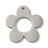 201 Stainless Steel Pendants STAS-E206-05P-03-1