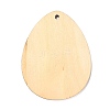 DIY Crafts Easter Egg Shape Cutouts Pendants AJEW-P087-B01-04-3