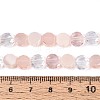 Electroplate Glass Beads Strands X-EGLA-N022-03A-A08-4